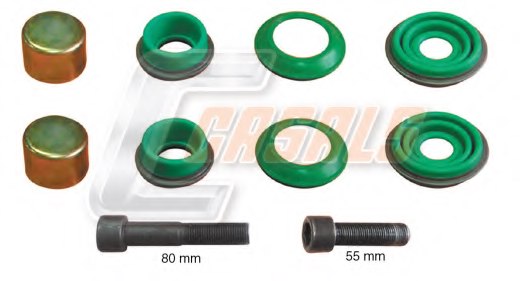 CASALS MD406 Repair Kit, brake caliper